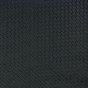 Berkshire Home Faux Leather 54" Basket Weave Black Fabric, by the Yard