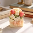 thumbnail image 5 of Miyuadkai Tulip Flower Basket Plaster Mold – DIY Flower Bouquet Ornament Silicone Mold, Gypsum Shape for Handmade Ornament & Arrangement Crafts, Fall Decor, October Centerpiece, 5 of 8