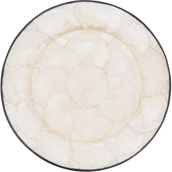 Polished Capiz Charger Plate (Set of 4)