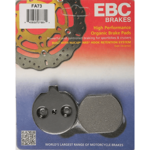 EBC Brakes Organic Brake Pad FA73
