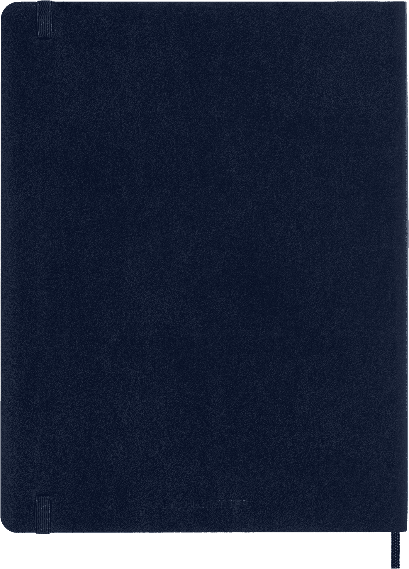 Moleskine Classic Notebook, Soft Cover, XL (7.5" x 9.75"), Ruled, Sapphire Blue