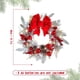 thumbnail image 1 of Corona de Navidad para puerta delantera, guirnalda de ratán con luces para ventana, chimenea, escaleras, decoración navideña de Año Nuevo, 1 of 4