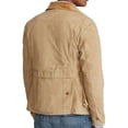 thumbnail image 2 of Polo Ralph Lauren Mens Shearling-Patch Wading Jacket (2XLarge, Desert Khaki), 2 of 3