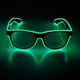 thumbnail image 1 of Light up EL Wire Neon Rave Gafas Glow Flashing LED Gafas de sol Disfraces para fiesta, EDM, Halloween BANYUO  Electrónica, 1 of 3