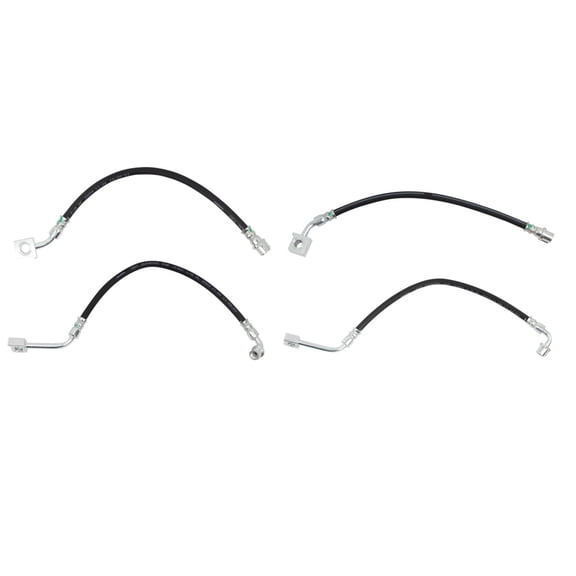 TRQ Brake Hose Set Fits 2017-2018 Chevrolet Cruze 2016-2019 Volt