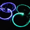 thumbnail image 4 of LED Fiber Optic Whip, 5.1x0.8 inch Handle 7 Colors 4 Modes Space Whip for Party Rave, 4 of 6