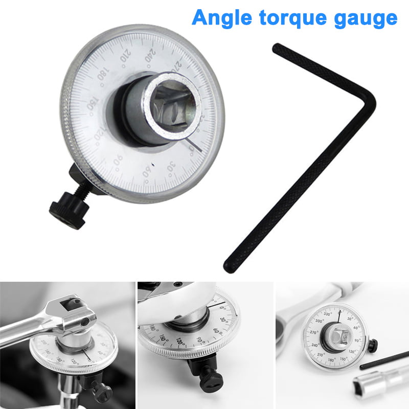 Details about   360° 1/2" Dr Torque Angle Gauge Meter Angle Rotation Measurer Tool Wrench Tool