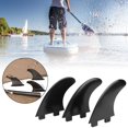 thumbnail image 3 of Surfboard Tail Fin, Surfboard Fin, Nylon Plastic 3Pcs FCS for Surfing Outdoor Surfboard Tail Fin, 3 of 8