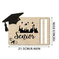 21.5x10cm "A Fashionable To Graduation Celebrations Complete Your Look