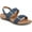 Denim, variant on Vionic Women's Reese Slingbacks Sandal Silver Mettalic 6.5W