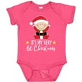 thumbnail image 3 of Inktastic Babys 1st Christmas Santa Claus Boys or Girls Baby Bodysuit, 3 of 5