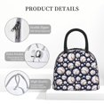 thumbnail image 4 of KLL Cute Basebal for Insulated Lunch Bag- Leakproof Cooler Tote Bag Organizer for Women & Men - Reusable Lunch Box for Office Picnic Hiking Beach-One Size, 4 of 6