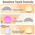 thumbnail image 2 of MEDE Baby Nattlampa Barn Magnetiska Touch Lampor Sängbord Dimbar LED Nattlampa Sovrum, 2 of 5