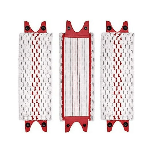 3 Piece Set for Vileda UltraMax Mop Replacement Set, Spray Mop Head, Flat Mop Cl