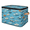 Multicolor 2, variant on ADECORIVY Travel Car Blue Storage Bin with Lid, Decorative Storage Boxes Cube for Shelves, Foldable Storage Baskets Closet Clothes Organizer with Handles