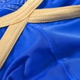 thumbnail image 5 of TANBOM Men's Nylon Sexy Thong Underwear Precise Coverage Bulge Pouch Breathable Comfortable Bright Blue XXL, 5 of 6
