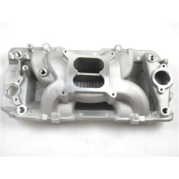 BBC 454 Eliminator Oval Port Intake Manifold, Satin - BPE-4018