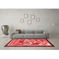 thumbnail image 3 of Ahgly Company Indoor Rectangle Abstract Red Contemporary Area Rugs, 2' x 3', 3 of 4