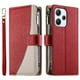 thumbnail image 1 of Funda cartera GANGXUN para Xiaomi Poco M6 Pro 5G , cuero PU con tarjetero, cremallera, correa de mano, soporte y protección 953°, 1 of 6