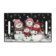 thumbnail image 6 of Yuyamidu Adorable Snowflake Golf Cart Seat Covers, Soft and Comfortable Golf Cart Seat Towel Blanket with Front Pockets for 2 Passenger Seats, Cute Christmas Club Car Golf Cart Accessories, 6 of 7