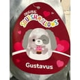 thumbnail image 2 of Squishmallows 8-Inch Plush 2023 Valentine's Day Squad Stuffed Animal (Gustavus Dog), 2 of 3