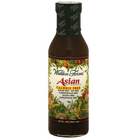 Walden Farms Asian Calorie-Free Dressing & Marinade, 12 oz (Pack of 6)