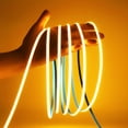 thumbnail image 1 of Tira de luces LED MALIIGAZA de 5 mm, 5 m, color amarillo dorado, 24 V, 1 of 9