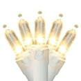 thumbnail image 2 of Northlight LED Mini Christmas Lights - Warm White - 33' White Wire - 100ct, 2 of 6