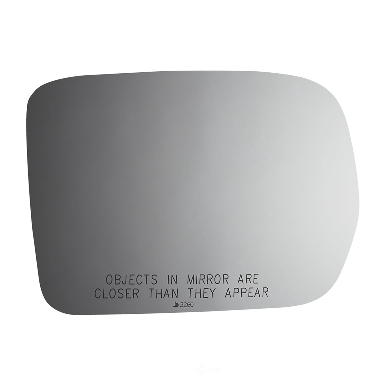 Burco Side View Mirror Replacement Glass - Clear Glass - 3260
