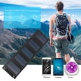 thumbnail image 3 of Amdohai 7.5W 5V Foldable Solar Charger With USB Port Portable Solar Panel, 3 of 9