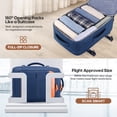 thumbnail image 6 of MIUSSE Hard Shell Luggage Sets 7 Pieces, 28/24/20 inch Suitcase Sets with Spinner Wheels & TSA Lock, Hard Case Luggage Set with Travel Backpack and Packing Cubes, 6 of 9