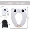thumbnail image 2 of [Upgraded Version] Baby Toilet Reducer - Travel Folding Toilet Seat, 2 of 5
