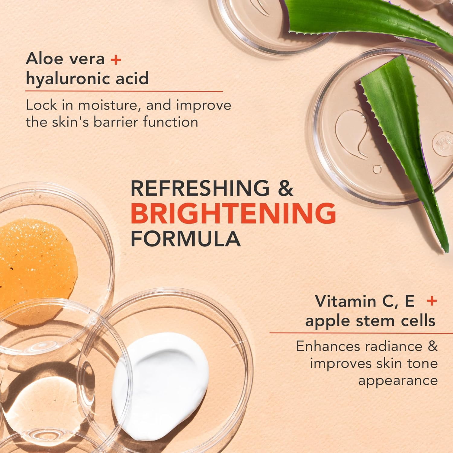 Beauty by Earth Vitamin C Face Cream - USA Made with Organic & Natural Ingredients, Skin Brightening Cream for Face, Discoloration Correcting & Anti Aging Moisturizer for Face with Antioxidants