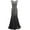 Black apricot, variant on Women's 1920s Vintage Sequin Dress Gatsby Flapper Formal Summer O Neck Glitter Long Mesh Evening Prom Dress