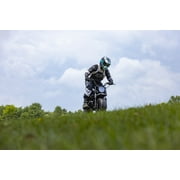 Coleman Powersports B200RSV 196cc Gas Powered Mini Bike, Rear Suspension Off-Road Motorcycle Up to 30 MPH & 20 Miles Range, Pull-Start Engine, Front & Rear Disc Brakes, Ages 13 and Up, Black