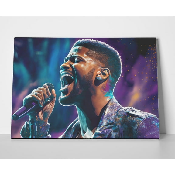 Usher Poster or Wrapped Canvas