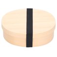 thumbnail image 2 of Contenedor de almacenamiento de alimentos, caja bento de color madera, contenedor de almuerzo, suministros de cocina de alta capacidad, 2 of 12