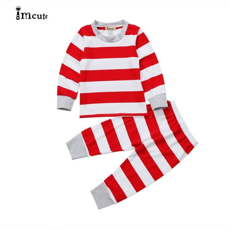 

Family Matching Kids Adult Christmas Pajamas PJs Sets Xmas Sleepwear Nightwear