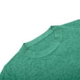 thumbnail image 6 of Sweaters for Women Wool Base Layer Shirt Tops Crewneck Long Sleeve Daily Solid Pullover Sweaters Fall Sweaters Dark Green L, 6 of 7