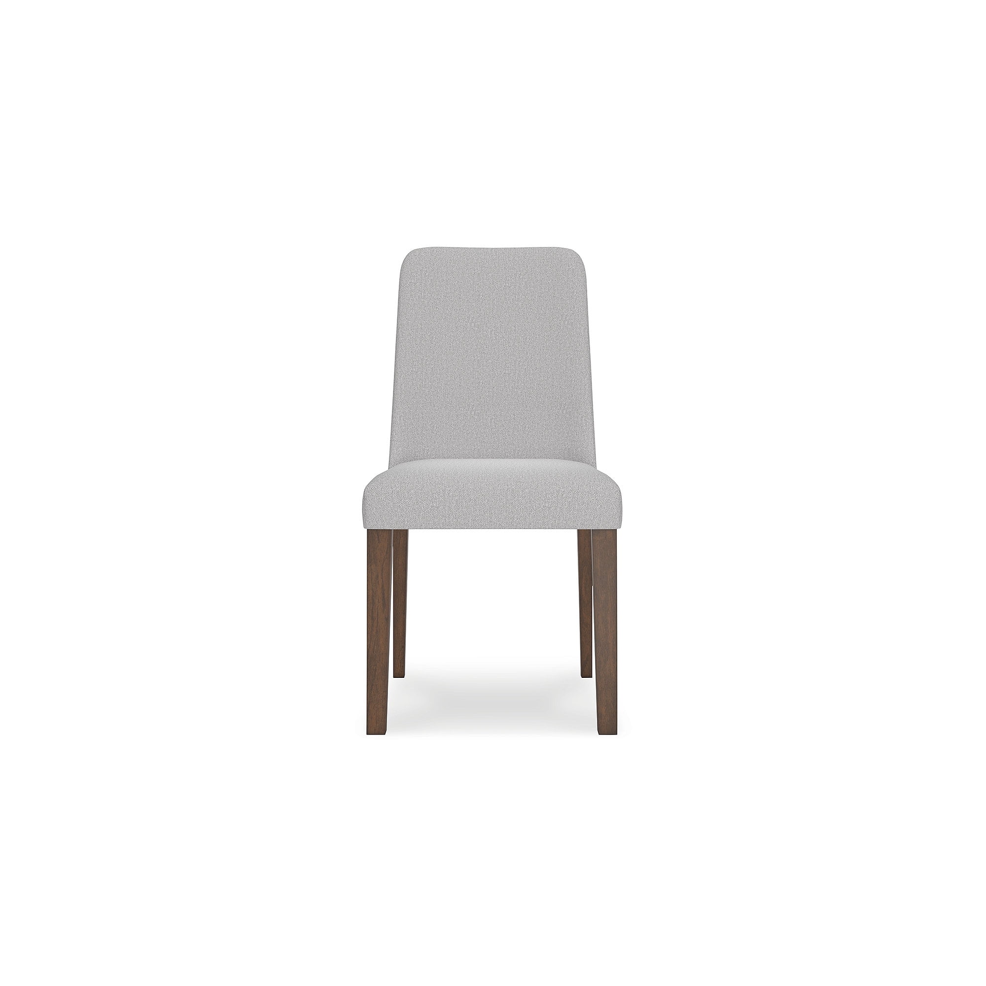 Signature Design by Ashley Lyncott Contemporary Dining Room Upholstered Side Chair with Foam Cushion, Set of 2, Cream & Brown