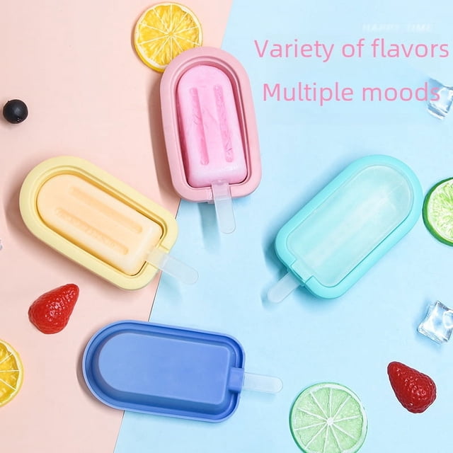 Molde de silicona para helado casero, mini molde para pastel de sombrero largo, helado creativo de silicona