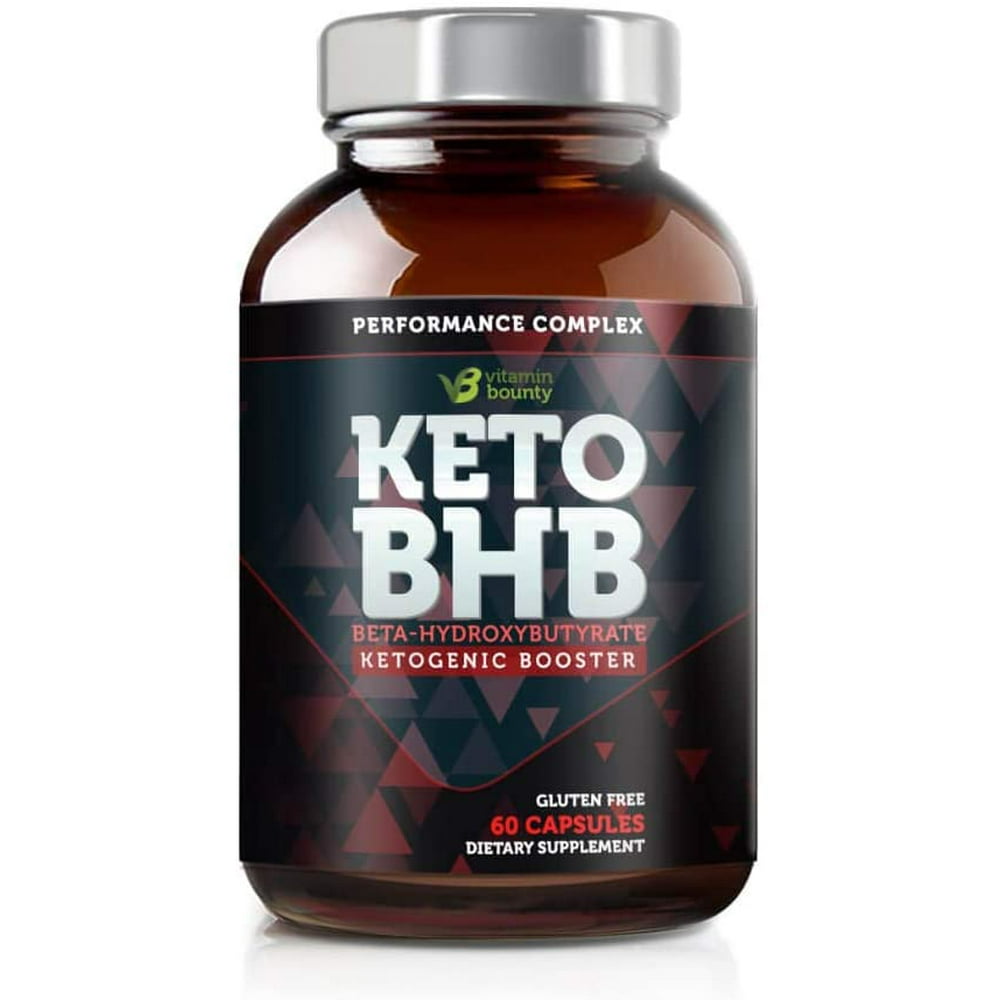 Keto Bhb Exogenous Ketone Supplement Beta Hydroxybutyrate Ketone Salt Keto Pills 60 Capsules 