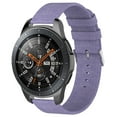 thumbnail image 6 of GOOHOCHY Purple Nylon Canvas Watch Band Compatible with Smartwatch 42mm Durable Comfortable Secure Fit, 6 of 8