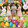 thumbnail image 6 of 12 Mini Plush Bunny Cars for Easter Basket Decoration - Cute Surprise Eggs for Holiday Parties, Table Decor & Festive Gifts - Perfect for Celebrating Spring Celebrations!, 6 of 6