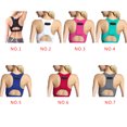 thumbnail image 4 of pitrice Women Sport Bra Gym Vest Compression Padded Phone Pocket Running Workout Top, 4 of 7