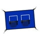 thumbnail image 5 of Juego de aro de baloncesto para trampolín con aros de canasta dobles, accesorios impermeables para trampolín, portería de baloncesto de juguete para, 5 of 8