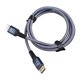 thumbnail image 2 of 38mm Silver Cable Displayport 2.0 de 1/2/3 metros, 16k, 60hz, 80gbps, cable adaptador de conector de computadora, 2 of 5