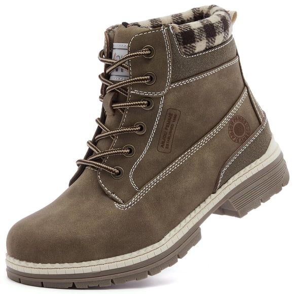 Botas de senderismo ANJOUFEMME Work impermeables para mujer, talla 8.5