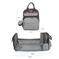 thumbnail image 2 of Mochila Pañalera multifuncional Kool Baby Mod. MB-01 Gris, 2 of 10
