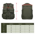 thumbnail image 5 of Fishing Photography Vest Summer Multi Pockets Mesh Jackets Quick, 5 of 7